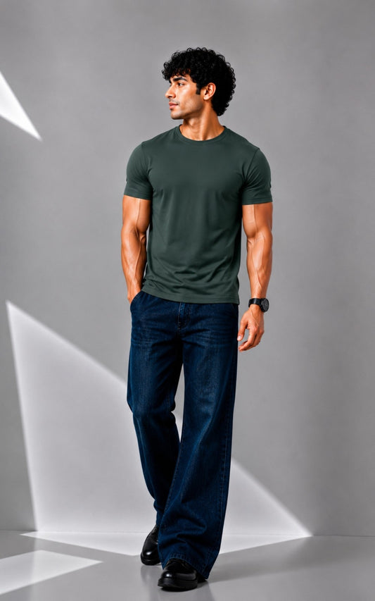 Basic Forest Green T-Shirt