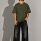 Oversized Olive Green Tee