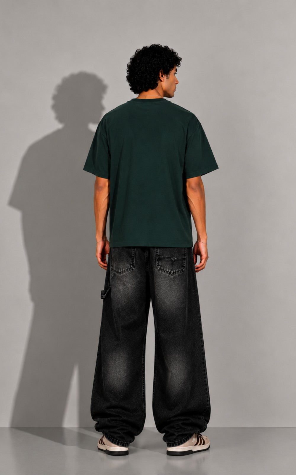 Oversized Forest Green Tee