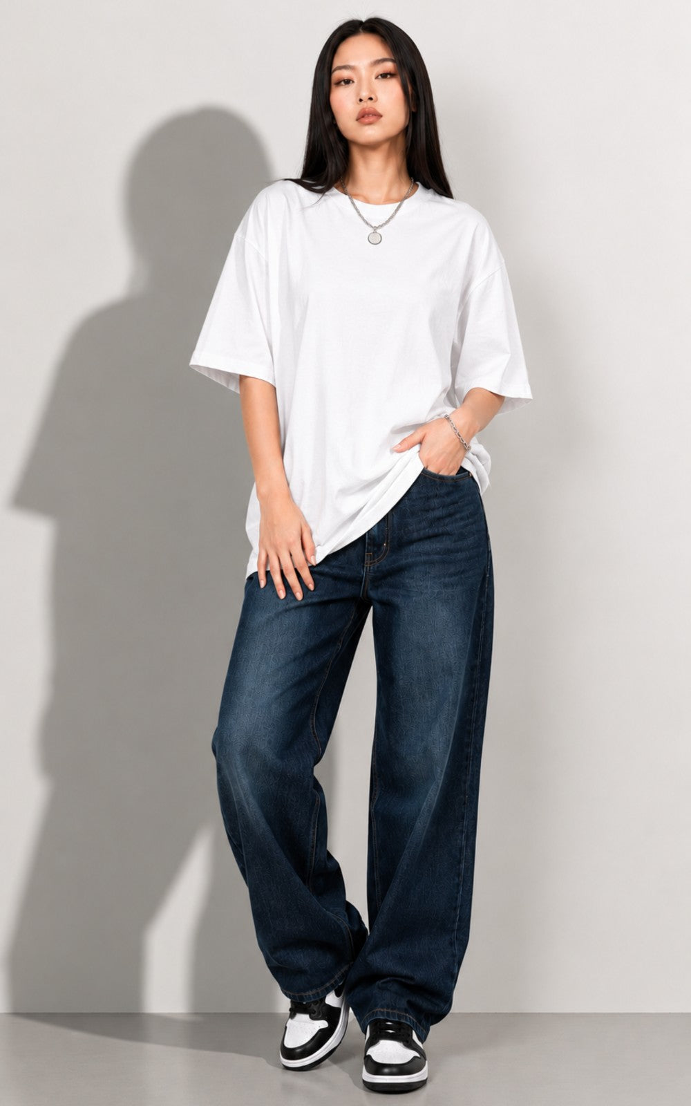 Oversized White Tee