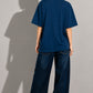 Oversized Teal Blue Tee