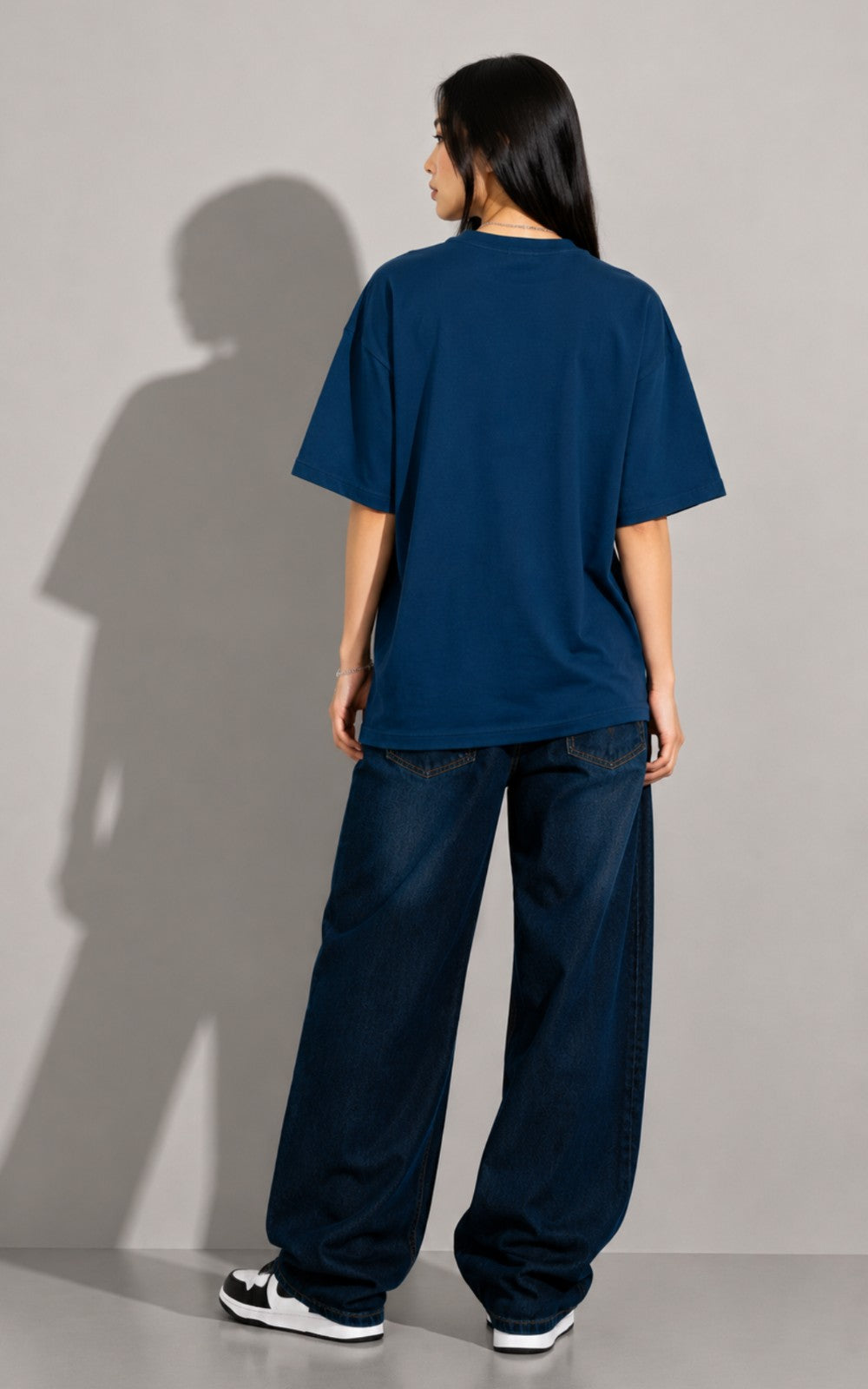 Oversized Teal Blue Tee