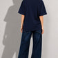 Oversized Navy Blue Tee