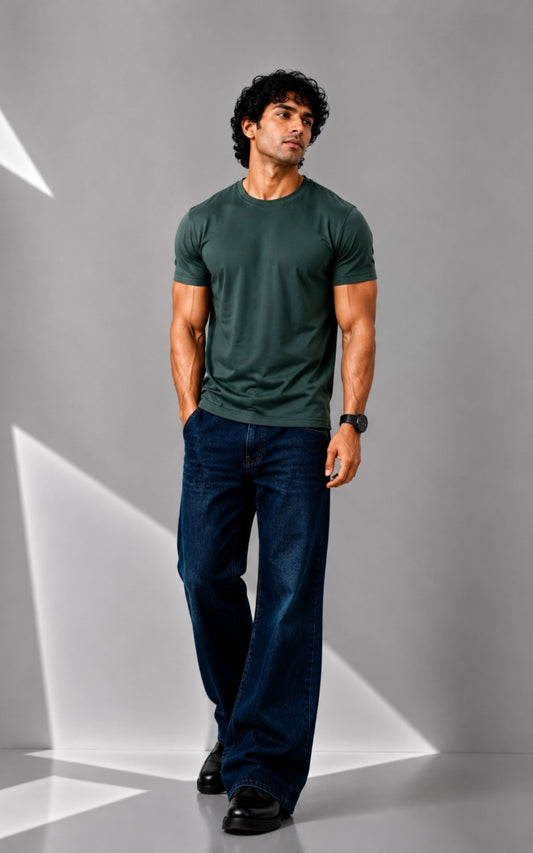 Basic Forest Green T-Shirt