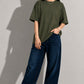 Oversized Olive Green Tee