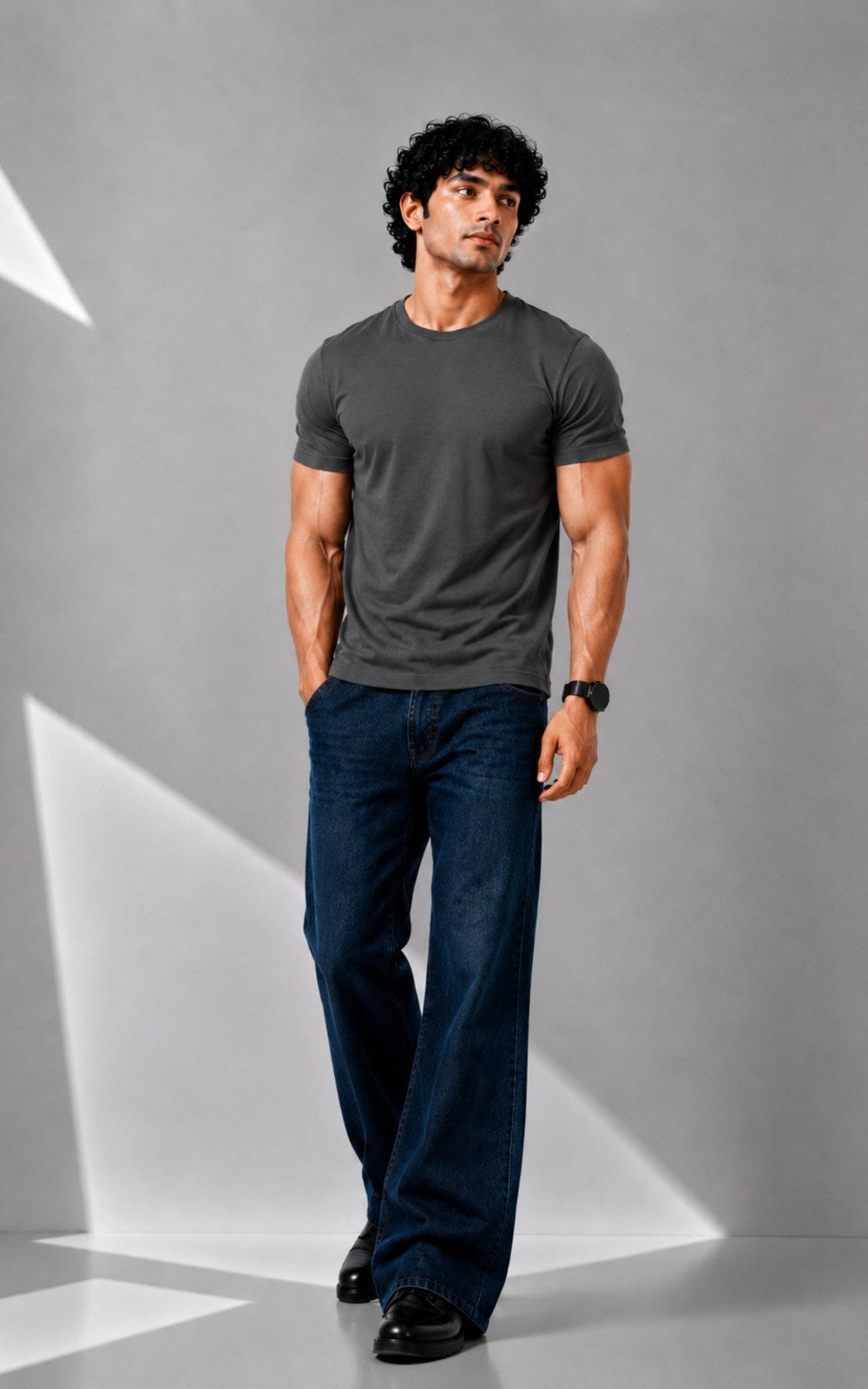 Basic Dark Grey T-Shirt