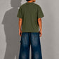 Oversized Olive Green Tee