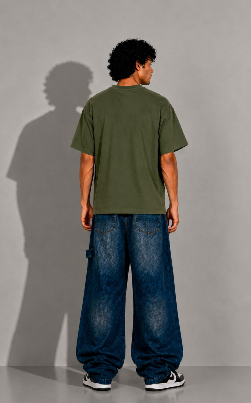 Oversized Olive Green Tee