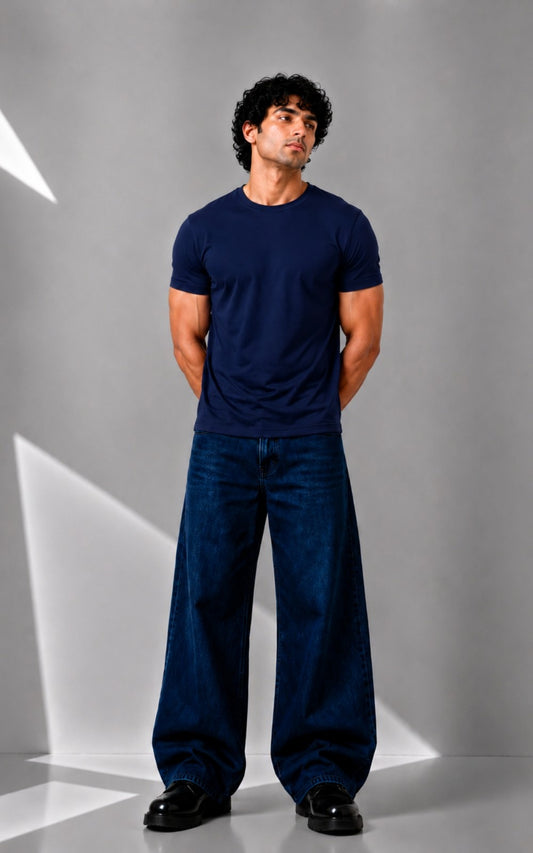 Basic Navy Blue T-Shirt