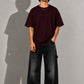 Oversized Burgundy Tee