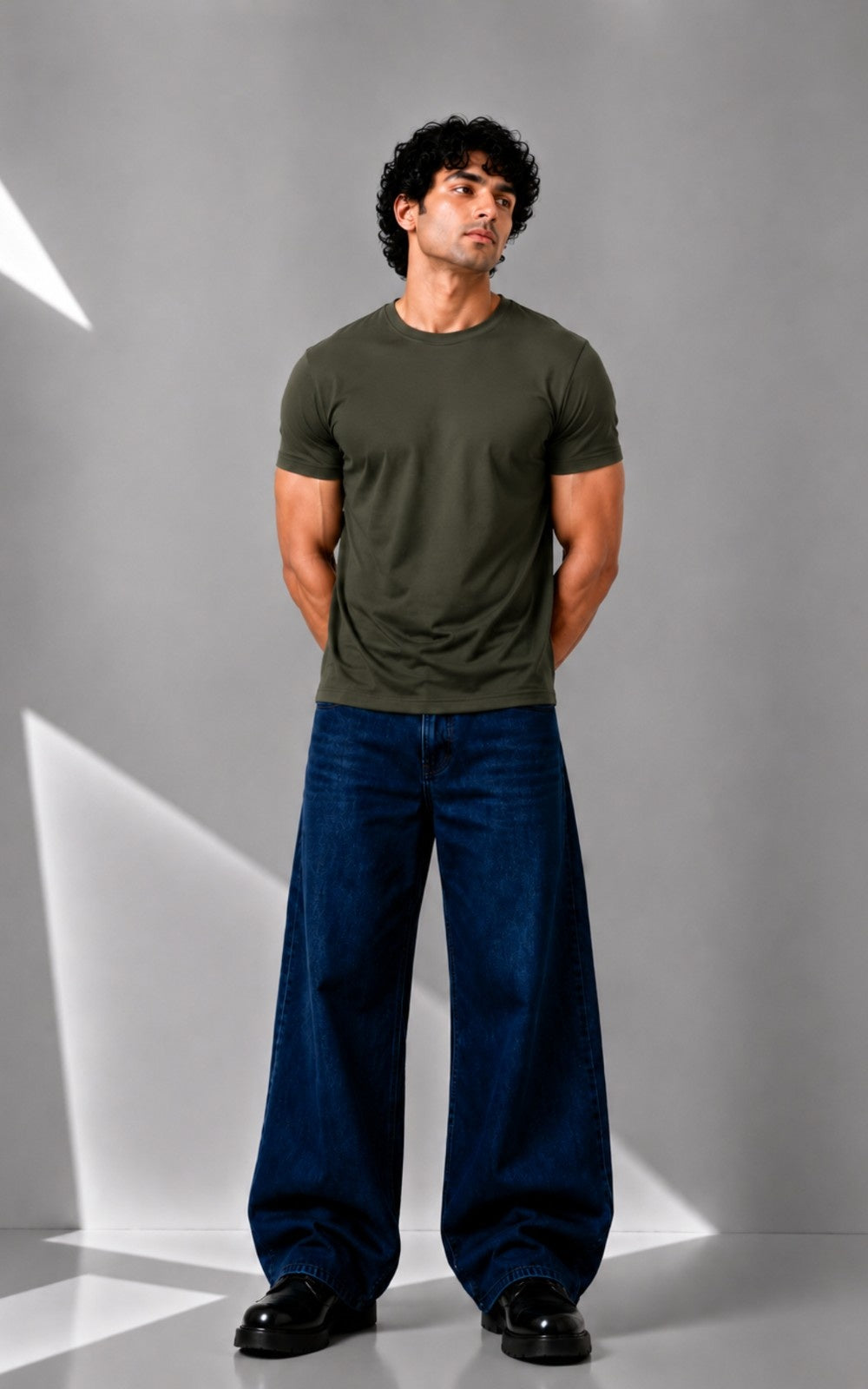 Basic Olive Green T-Shirt