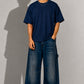 Oversized Navy Blue Tee