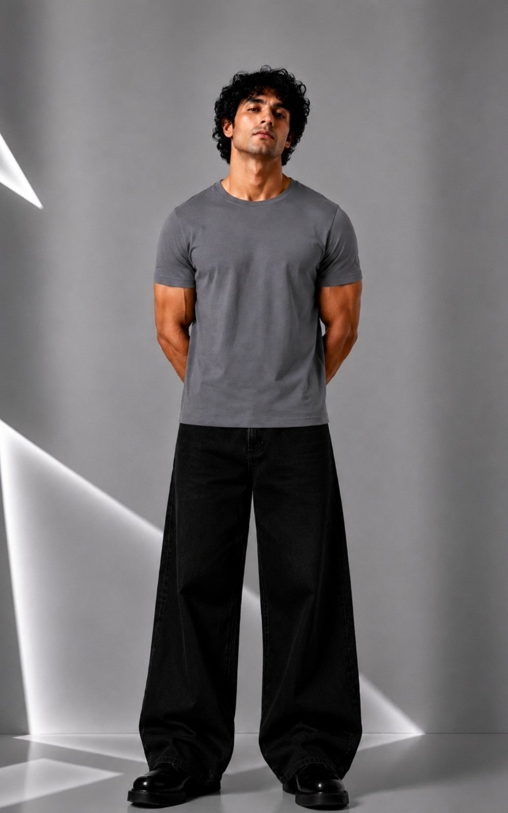 Basic Steel Grey T-Shirt