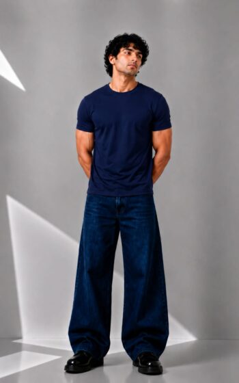Basic Navy Blue T-Shirt