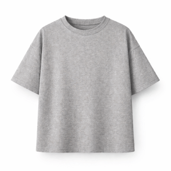 Oversized Heather Grey Tee