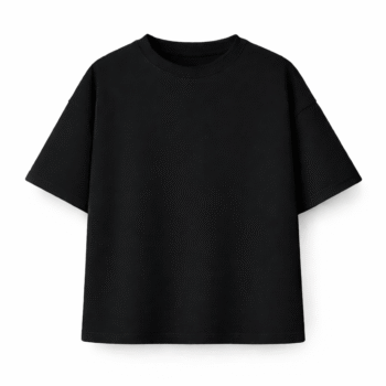 Oversized Black Tee