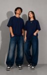 Oversized Navy Blue Tee