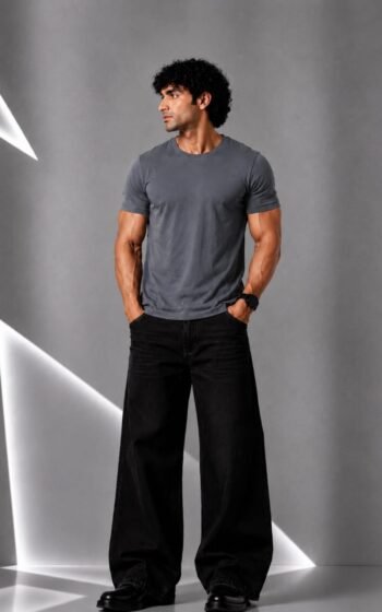 Basic Steel Grey T-Shirt