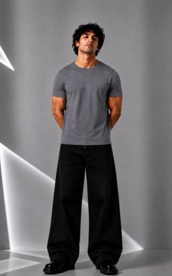 Basic Steel Grey T-Shirt
